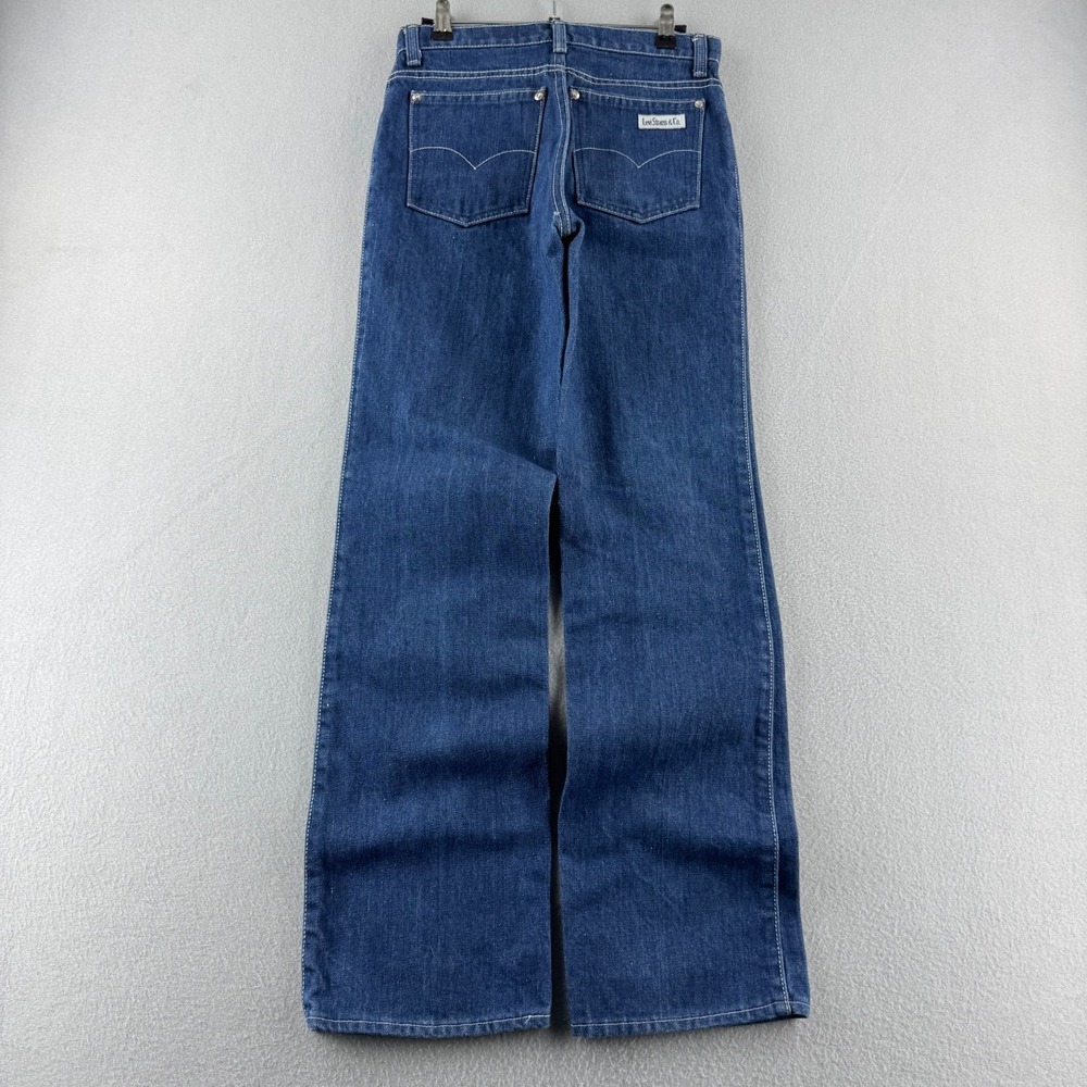 Vintageโ Levis Jens Mens 27x30 70s 80s Straight Leg White Tab USA